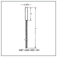 热电阻感温元件 WZP-035S WZP...